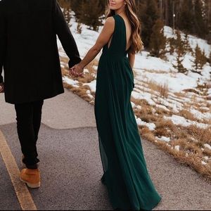 Lulus Emeralds Maxi Dress